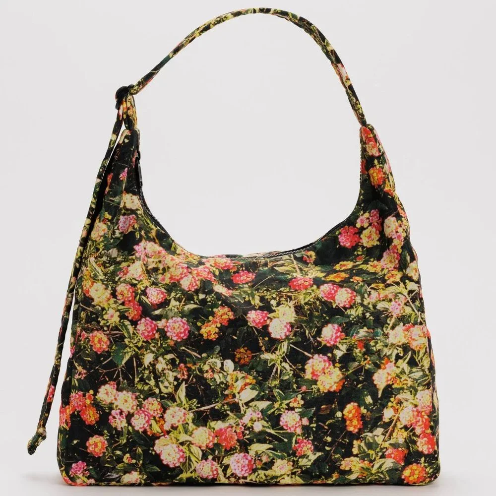 【REASERVED】NWT BAGGU Nylon Shoulder Bag - Lantana - Picture 4 of 6